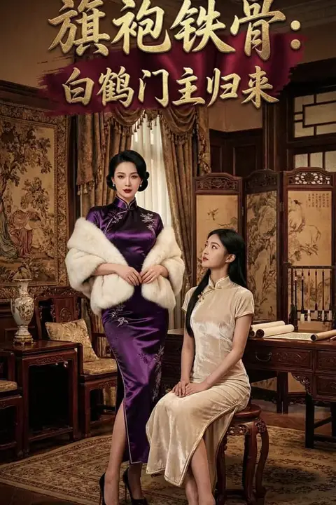 《旗袍铁骨：白鹤门主归来》封面