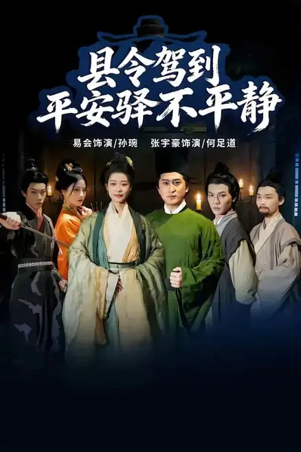 《县令驾到平安驿不平静》封面