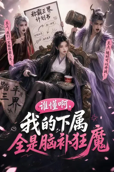 《谁懂啊,我的下属全是脑补狂魔》封面