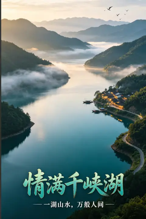 《情满千峡湖》封面