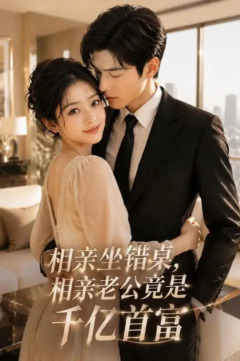 《相亲坐错桌,相亲老公竟是千亿首富》封面