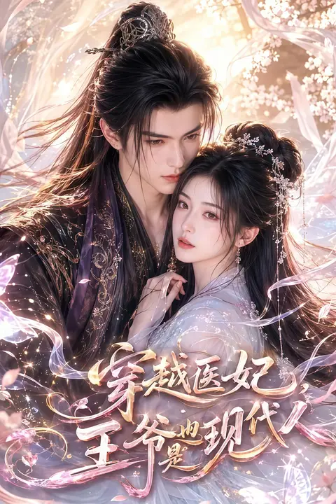 《穿越医妃，王爷也是现代人》封面