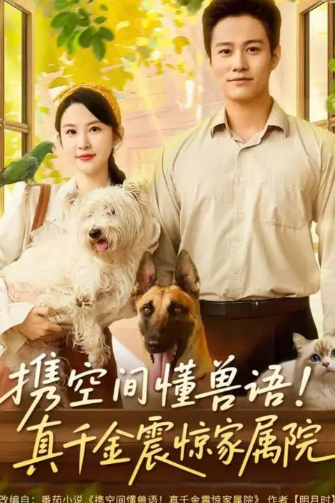 《携空间懂兽语!真千金震惊家属院》封面