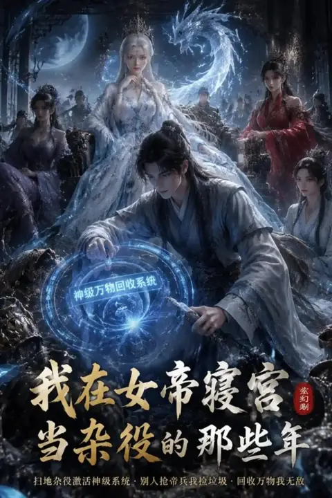 《我在女帝寝宫当杂役的那些年》封面