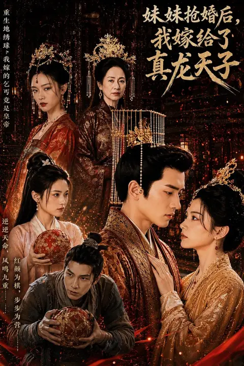 《妹妹抢婚后,我嫁给了真龙天子》封面