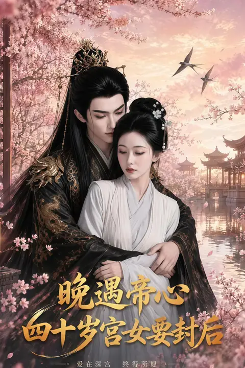 《晚遇帝心，四十岁宫女要封后》封面