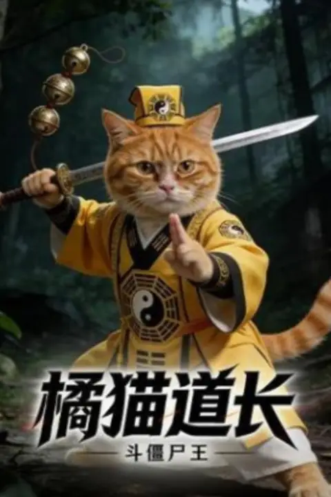 《橘猫道长斗僵尸王》封面