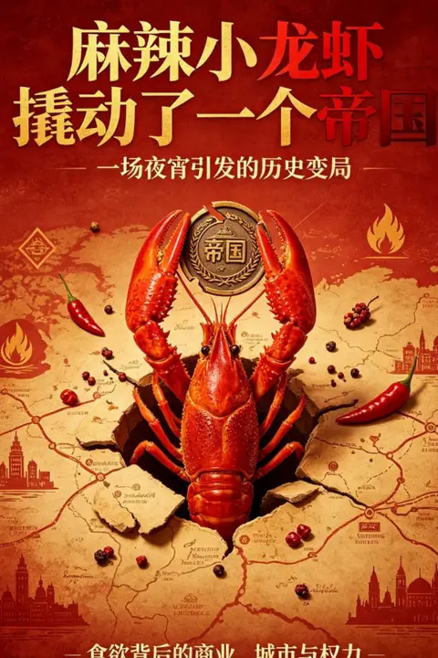 《麻辣小龙虾撬动了一个帝国》封面