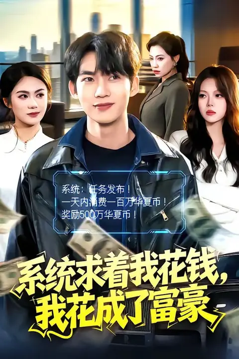 《系统求着我花钱，我花成了富豪》封面