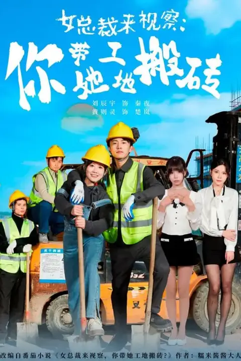 《女总裁来视察：你带她工地搬砖》封面