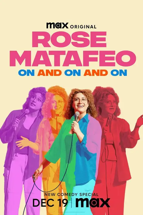 《Rose Matafeo:继续前进》封面