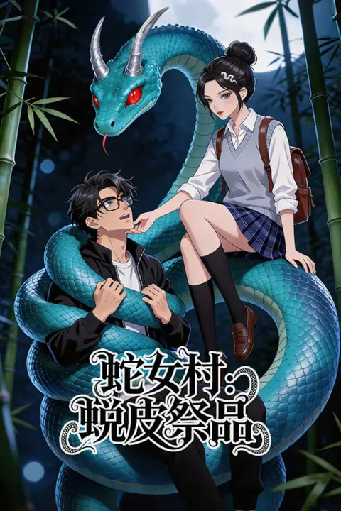 《蛇女村：蜕皮祭品》封面