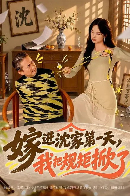 《嫁进沈家第一天，我把规矩掀了》封面