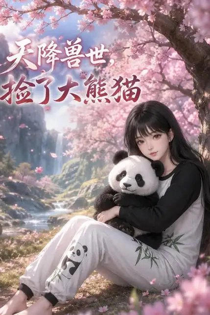 《天降兽世,捡了大熊猫》封面