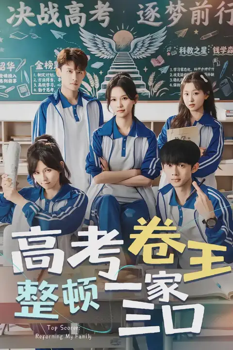 《高考卷王整顿一家三口》封面