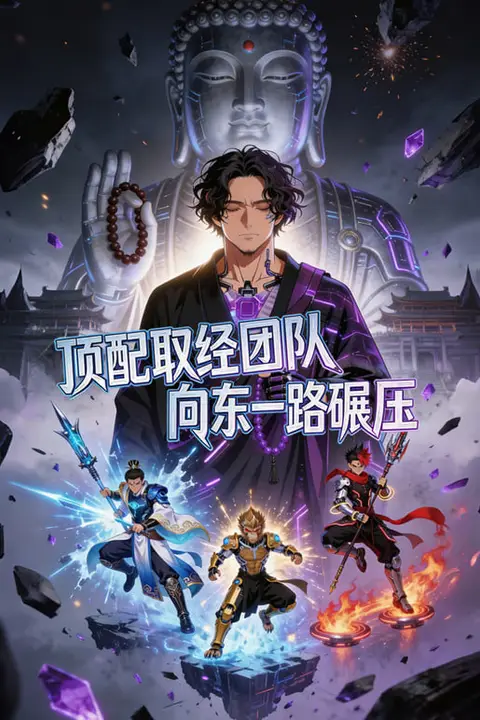 《顶配取经团队,向东一路碾压》封面