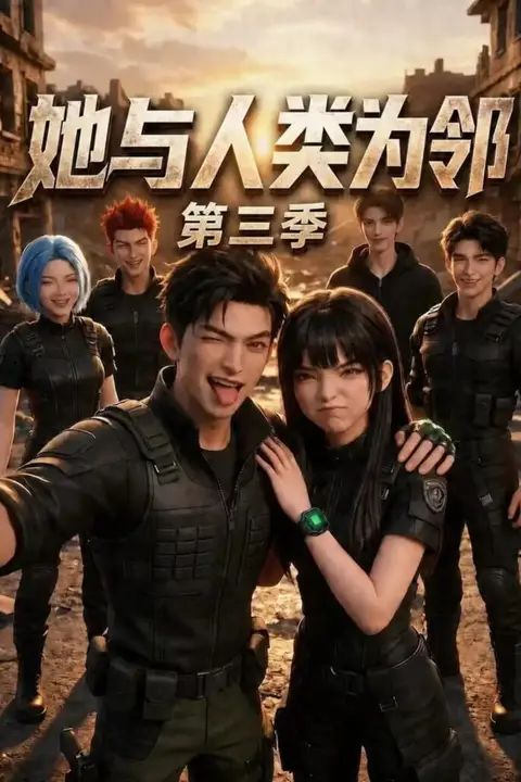 《她与人类为邻第三季》封面