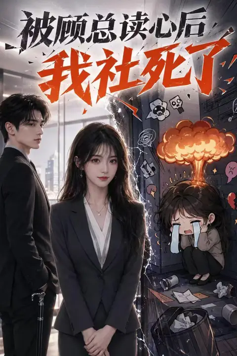 《被顾总读心后,我社死了》封面