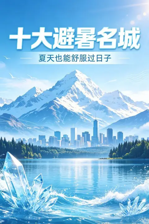 《十大避暑名城》封面