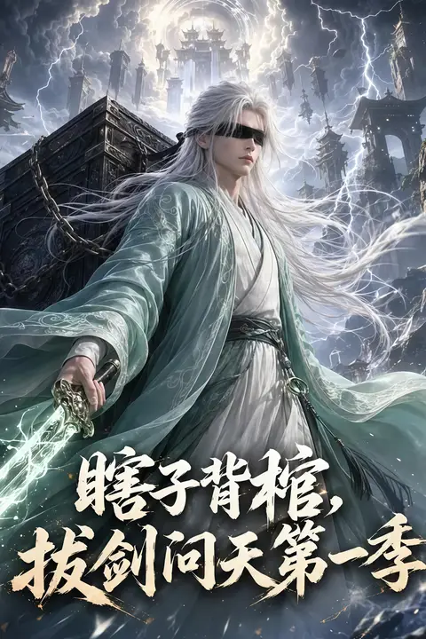 《瞎子背棺,拔剑问天第一季》封面