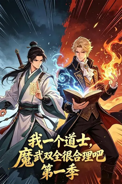 《我一个道士，魔武双全很合理吧第一季》封面