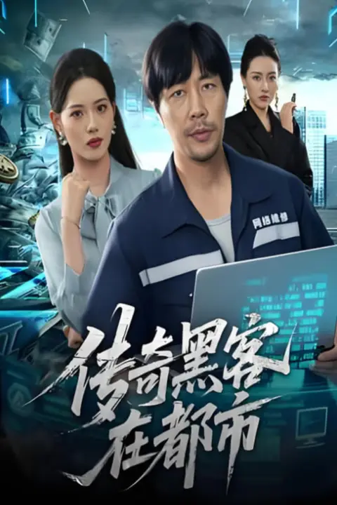 《传奇黑客在都市》封面