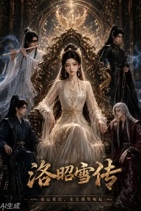《洛昭雪传》封面