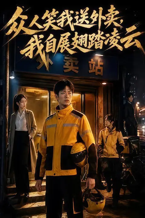 《众人笑我送外卖,我自展翅踏凌云》封面