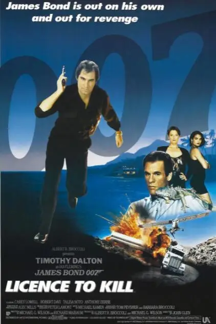 《007之杀人执照》封面