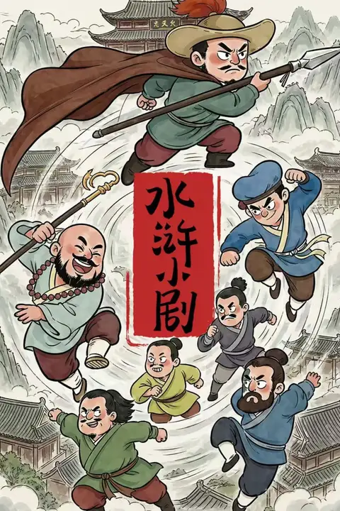 《水浒小剧》封面