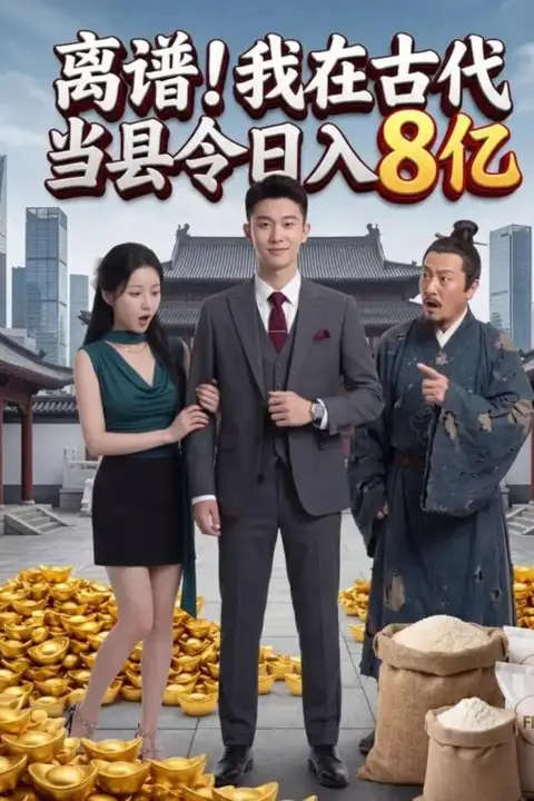 《离谱！我在古代当县令日入 8 亿》封面