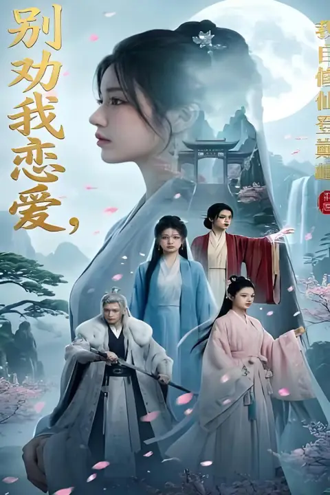 《别劝我恋爱,我自修仙登巅峰》封面