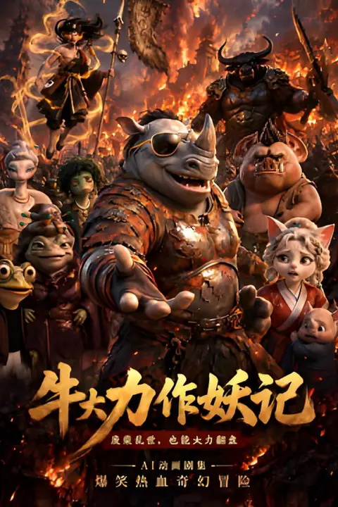 《牛大力作妖计》封面