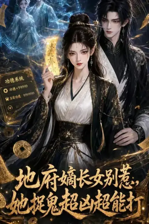 《地府嫡长女别惹,她捉鬼超凶超能打》封面