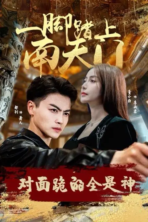 《一脚踏上南天门，对面跪的全是神》封面