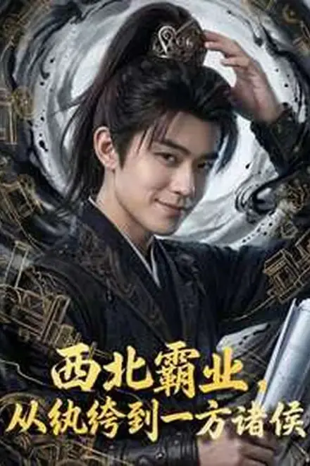 《西北霸业,从纨绔到一方诸侯》封面