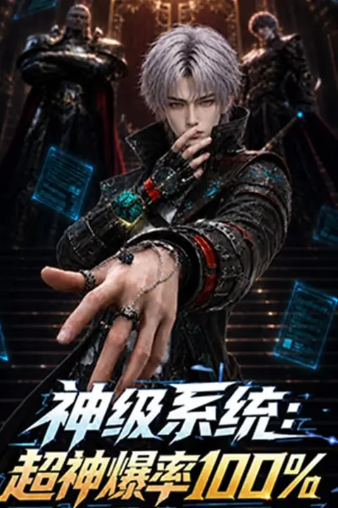 《神级系统：超神爆率100%》封面