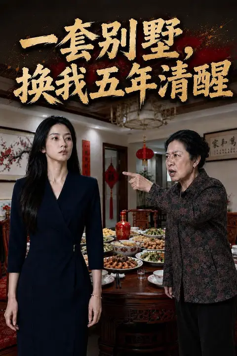 《一套别墅,换我五年清醒》封面
