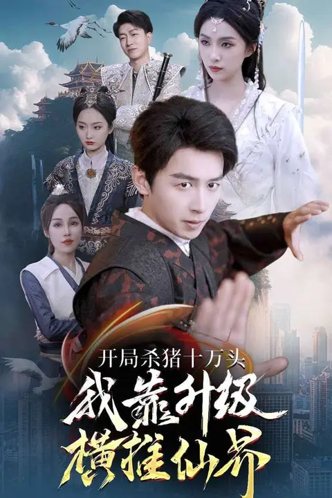 《开局杀猪十万头我靠升级横推仙界》封面