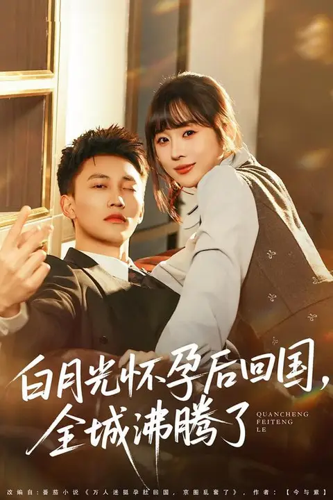 《白月光怀孕后回国，全城沸腾了》封面