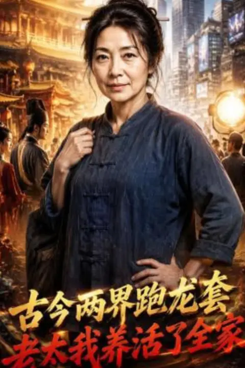 《两界跑龙套，老太我养活了全家》封面