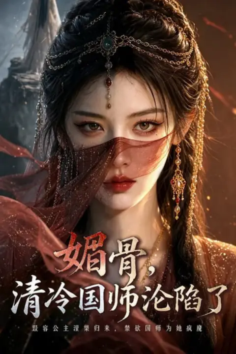《媚骨,清冷国师沦陷了》封面