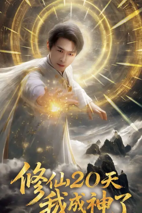 《修仙20天我成神了》封面