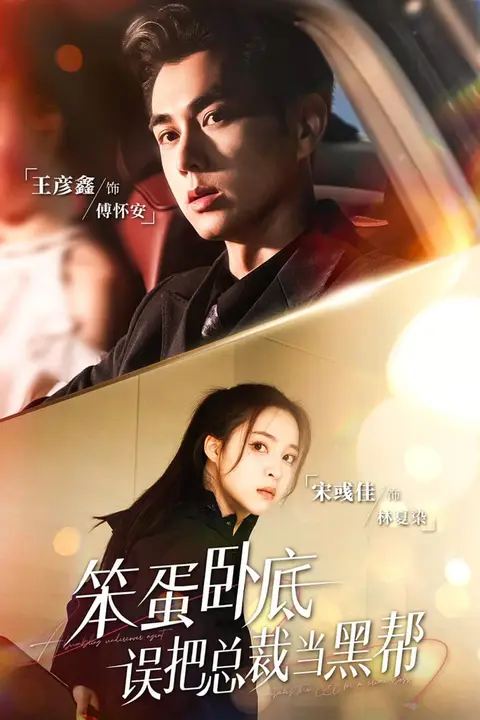 《笨蛋卧底,误把总裁当黑帮》封面
