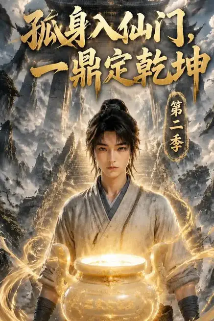 《孤身入仙门，一鼎定乾坤第二季》封面