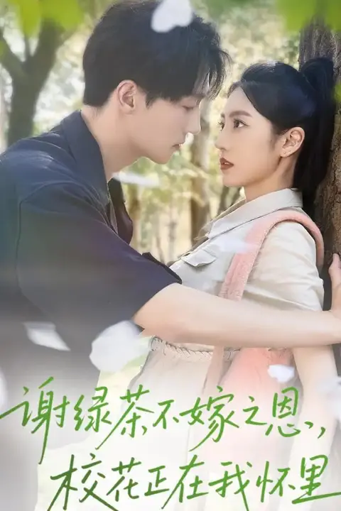 《谢绿茶不嫁之恩校花正在我怀里》封面