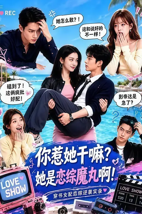 《你惹她干嘛？她是恋综魔丸啊！》封面