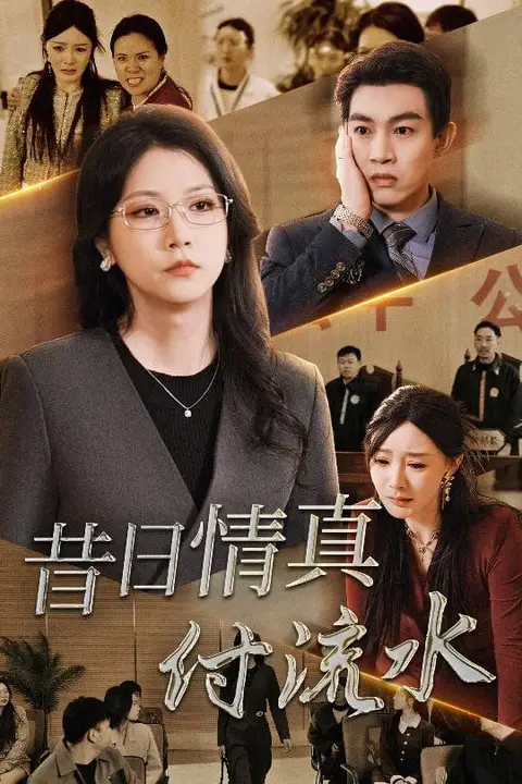 《昔日情真付流水(真情若梦)》封面