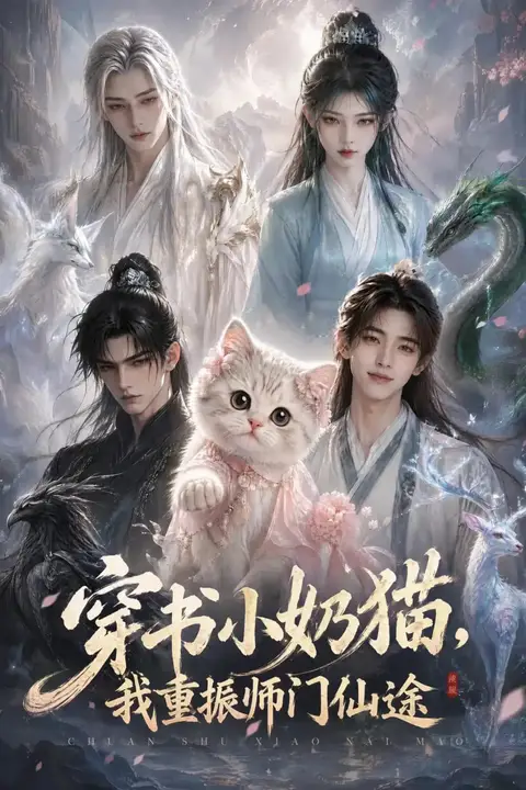 《穿书小奶猫，我重振师门仙途》封面