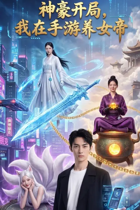 《神豪开局,我在手游养女帝》封面